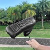 Funda para putter de hoja de golf, fundas para cabeza