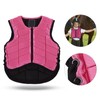 Kids Equestrian Vest Foam Padded Safety Horse Riding Protective Gear