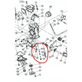 Keihin O-Ring and Washer for Keihin FCR Carb Pilot Screw Air Fuel Mixture Enrichment