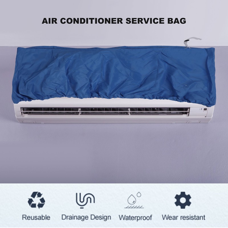 Air Conditioner Cleaning Cover Kit Wall Mounted Air Conditioner Waterproof