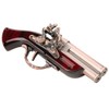 Funny Gun Shape Windproof Metal Flame Gas Butane Lighter Gift