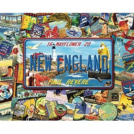 Hart Jigsaw Puzzle 1000 Piece 24" x 30" X-Large New England by Kate Ward Thacker