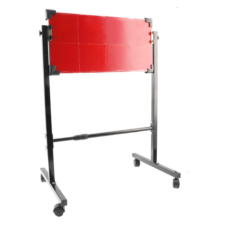 CDZHLTG Table Tennis Rebound Board Rebounder with 8 Rubbers, Improved