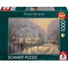 Schmidt Spiele 58627 Festive Christmas Days Thomas Kinkade Jigsaw Puzzle
