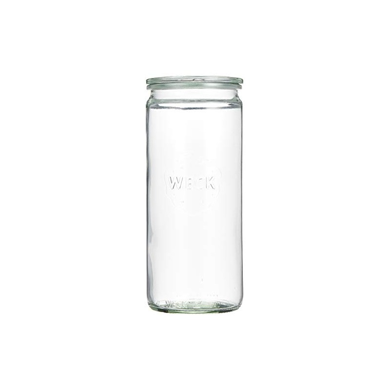 Marks International WE-908 WECK Glass Storage Container STRAIGHT 33.8 fl