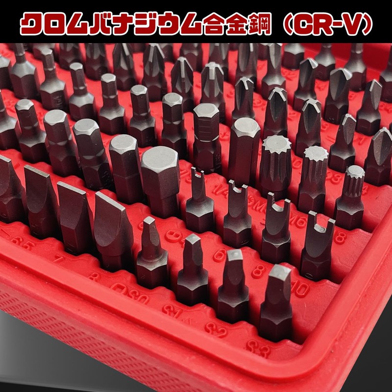 Socpuro Ratchet Wrench Bit Set, Drive Angle 0.25 inches (6.35