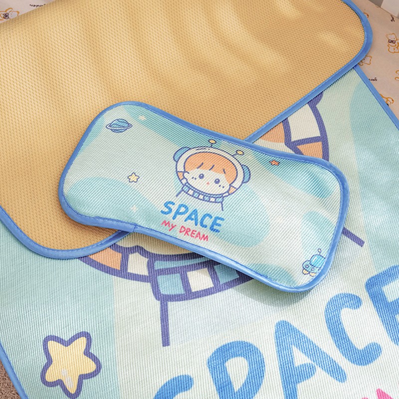Baby Summer Sleeping Mat Cute Cartoon Pattern Soft Breathable Ice