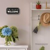 Friends Welcome Hanging Wood Wall Decor - Featuring the Logo