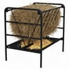 WYJREES Hay Feeder for Goat, 35 Gallon Heavy-Duty Livestock Feeder