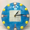Ceramic Tennis Clock