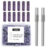 Oiieco 100Pcs 3mm Mini Sanding Bands for Nail Drill, 180