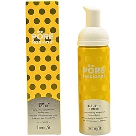 Benefit The Porefessional Tight 'N Toned Pore-Refining Aha+Pha Toning Foam 4.5 Ounce