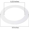 Lighting Labs 6 Pack Matte White Goof Trim Ring for
