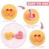 JIRFZUY 10 Pcs Valentine's Day Cookie Cutter, Heart Shaped Cookie