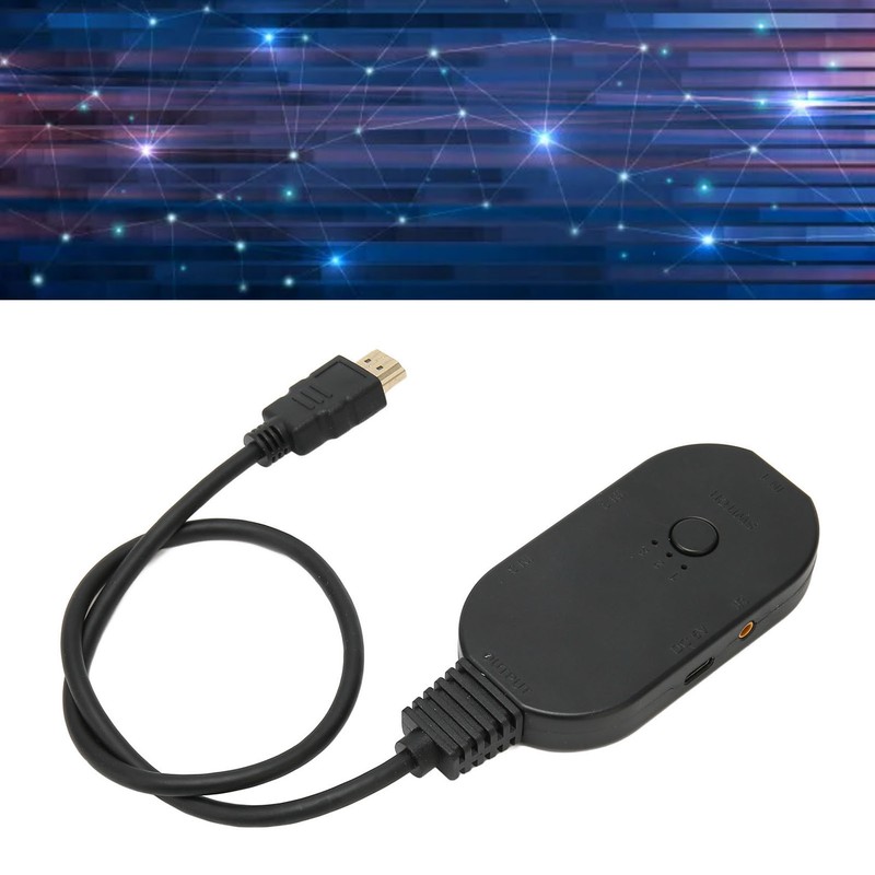 3 in 1 Out HD Multimedia Interface Switch 4K 60hz