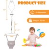 Baby Jumper, Baby Jumper Doorway with Adjustable Strap, Protable Baby