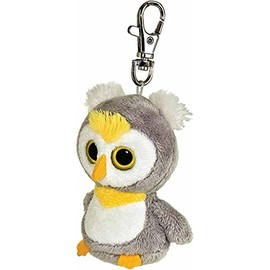 Yoohoo Snow Owl Keyring 7.5cm