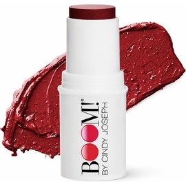 BOOM! by Cindy Joseph Boom Beauty Boom Stick Berry: Lápiz Labial Vegano 3 En 1 para Ojos, Labios y Mejillas, Lápiz Labial Vegano de Larga Duración para Toda La Piel