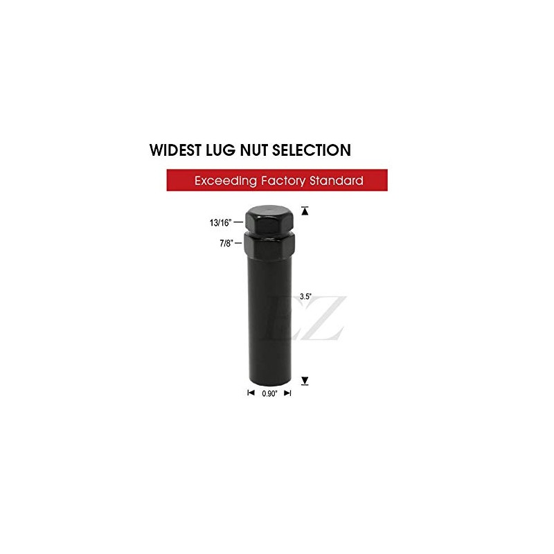 20 Chrome Duplex Spline Drive Acorn 12x1.5 Lug Nut Kit