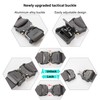 JUKMO Tactical Belt, Military Hiking Rigger 1.5" Nylon Web Work