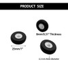 5PCS Light Sponge Tire with Plastic Hub for RC Plane