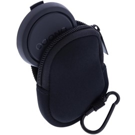 foto-kontor Protective Case Compatible with Ooono CO-Driver NO1 / NO2 Bag Storage Dust Cover Case with Zip and Carabiner Black