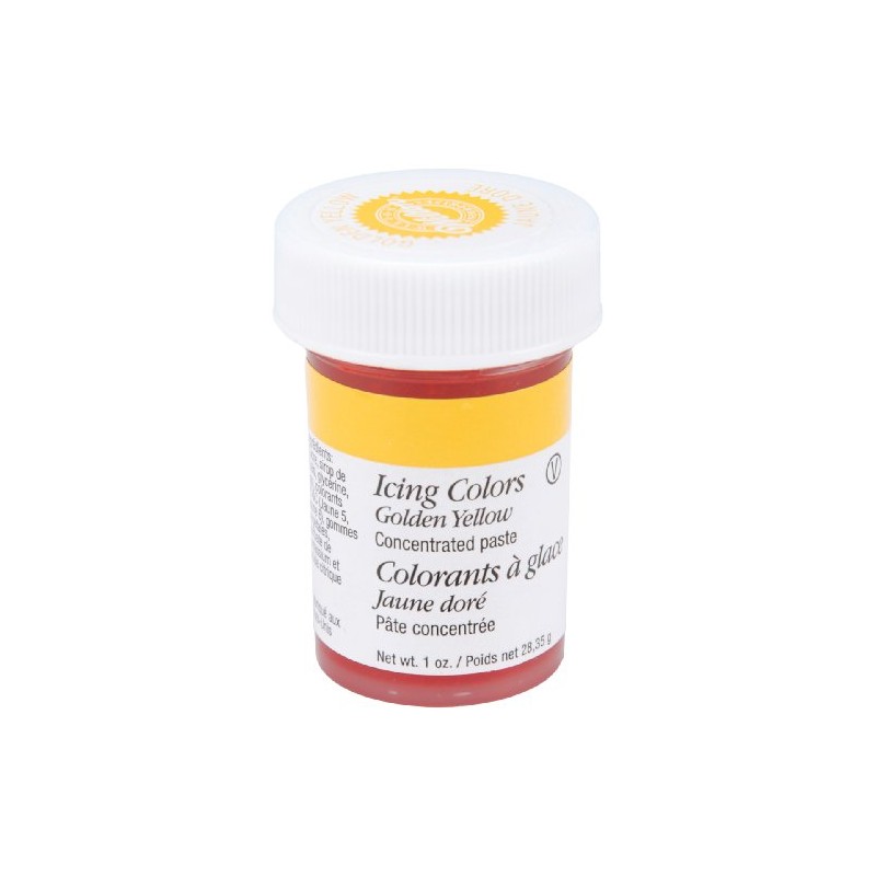 Wilton W610-159 Icing Colors, 1 oz, Golden Yellow