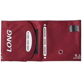 Reusable Blood Pressure Cuffs with No Tubes or Connectors (Raw Cuff) - Large Adult size 12