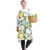 APRONNER Big Plus Size Aprons for Women with Pockets Cotton