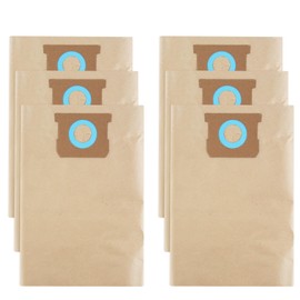 DXVA19-4102 Dust Bag, Vacuum Bags Compatible with DEWALT 12-16 Gallon Wet/Dry Vacuum DXV12P DXV14P DXV16P DXV16PA DXV16S (6 Pcs)