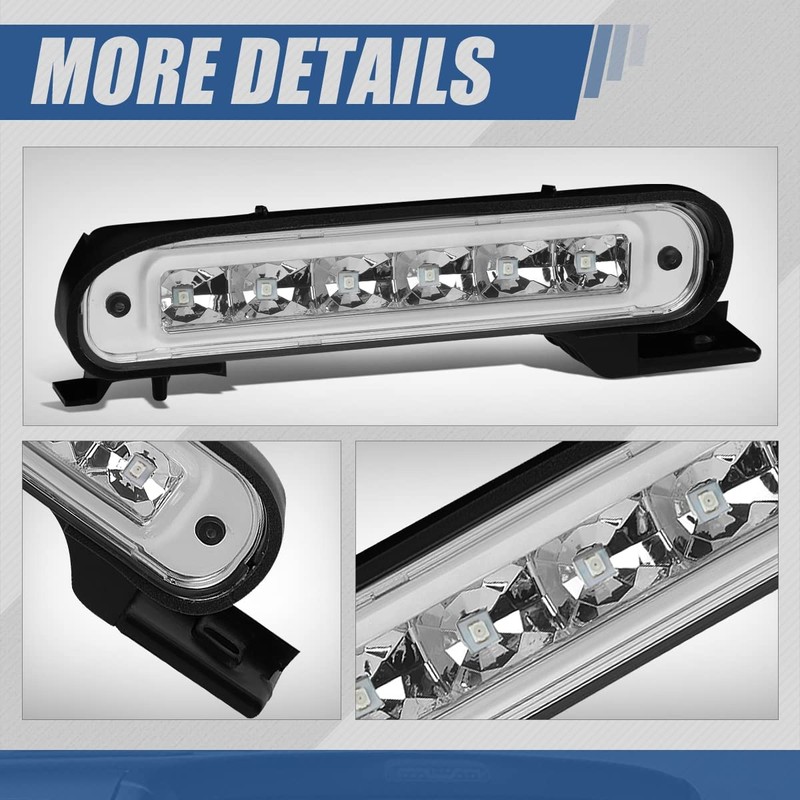 Auto Dynasty Full LED 3rd Third Tail Brake Light Rear