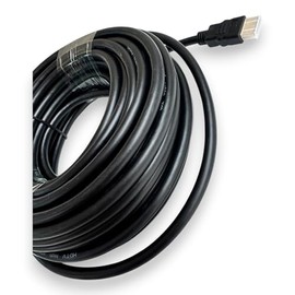 Cable HDMI 2.0 de 15 Metros 4K Ultra HD, Blindado Uso Rudo, Alta Velocidad 18Gbps, Compatible con TV, Monitor, Proyector, PC.
