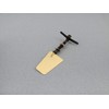 Medium Brass Rudder for Model Boat (Blade 53 x 36mm)