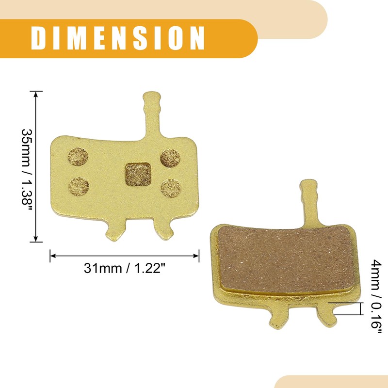 Partuto Bicycle Disc Brake Pads - for Juicy 3 5