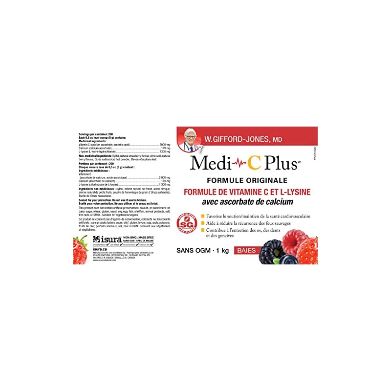 Medi C Plus Preferred Nutrition Medi C Plus Lysine Berry