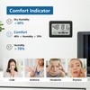 Mini Thermometer Hygrometer Indoor Room Thermometer Humidity Meter LCD Digital