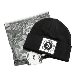 JUVENTUS 133472 Juve Beanie Hat, Black, One Size