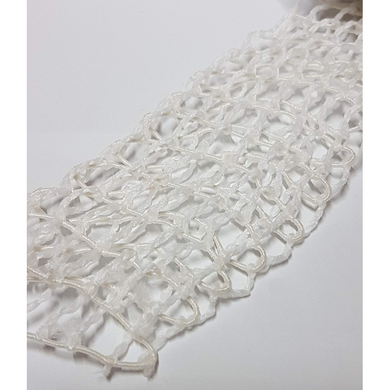 Ham Net, Roll-Up Roast Net, Smoking Net, White, Natural, 16