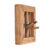 CREEDWOOD Leonor 25 Wall Coat Rack, Mahogany Wood, 25 cm,