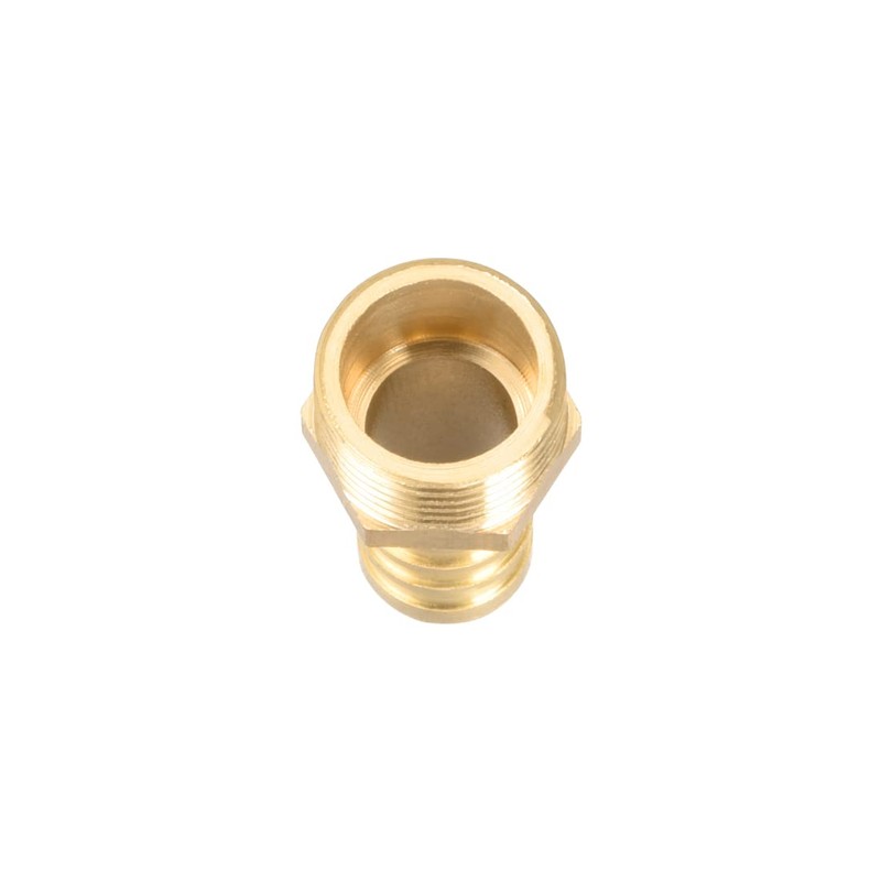 sourcing map Brass Hose Barb Fitting,Connector,12mm Barb x G3/8 Male