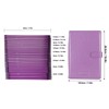 50Pcs Knitting Needles Purple Assorted Size Stainless Steel Ergonomic Metal