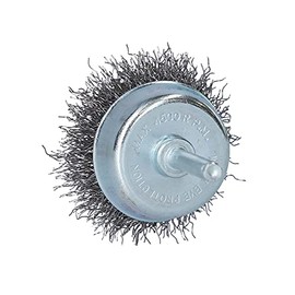 BRILLIANT TOOLS BT103105 Cup Brush, Diameter 50 mm with 6 mm Socket [Powered by KS Tools]