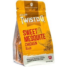 Twist'd Q - American Royal Mesquite Chicken Rub 6 ounce (Pack of 4)
