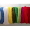 Assorted Colours* 100% Merino Wool Tops for Wet & Dry