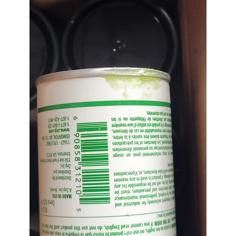 Zep 14 Oz High Temperature Grease Cartridge Green 312101 QTY