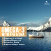 Omega 3 Fish Oil Capsules 3x Strength 2400mg EPA &