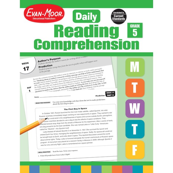 Daily Reading Comprehension, Grade 5 Teacher Edition