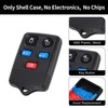 X AUTOHAUX Key Shell Case Keyless Entry Remote Key Fob