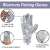 Riverruns 2pack Fishing Gloves (2, Fishwater+Hailstorm, Medium)