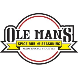 Handmade Award Winning !Ole Man's Spice Rub & Seasoning1- 1.25 LB (22 oz.) Very Low Salt